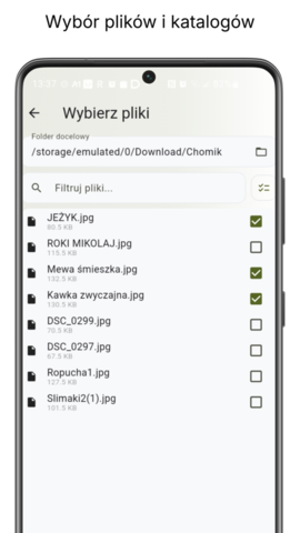 Zrzut ekranu aplikacji 2
